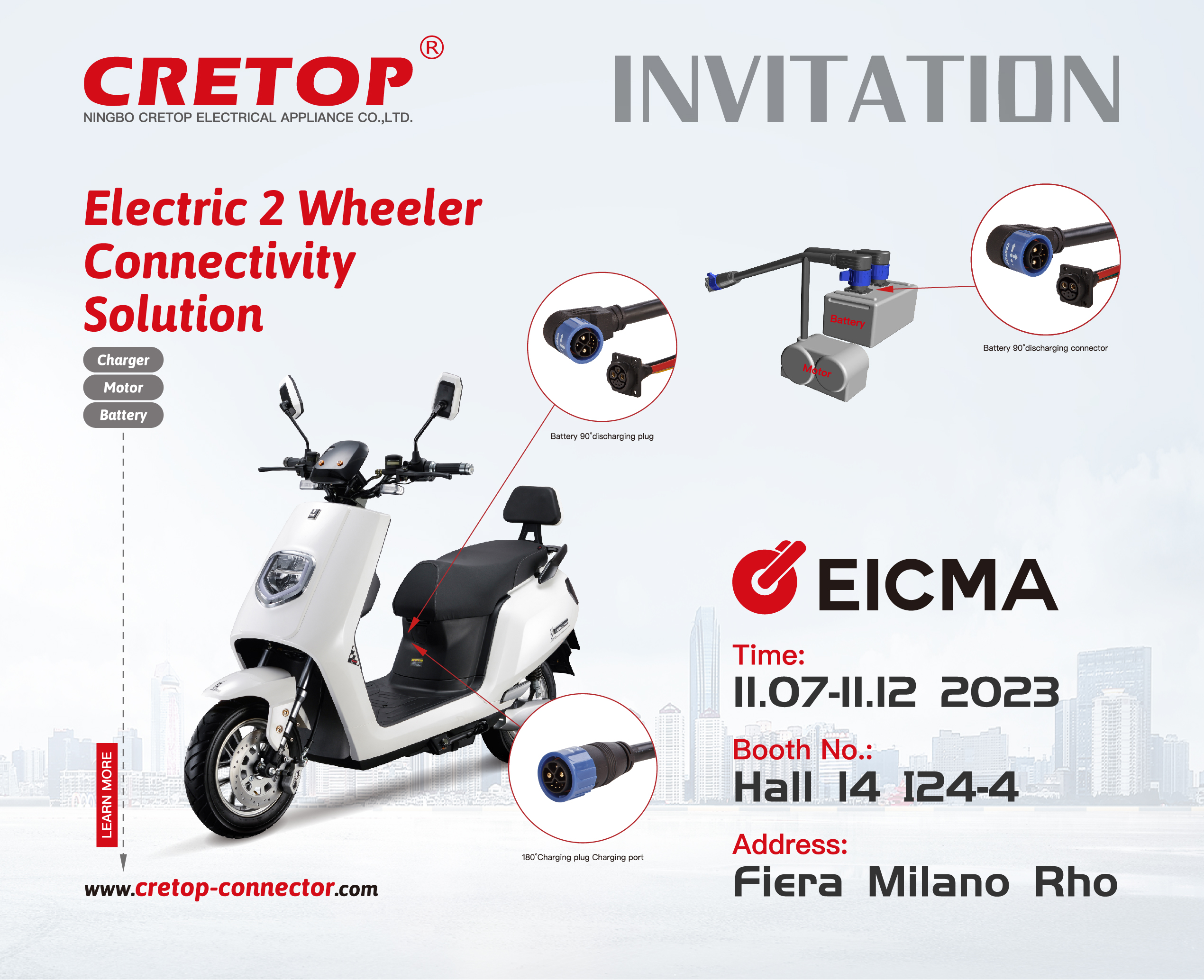 Invitația EICMA 2023